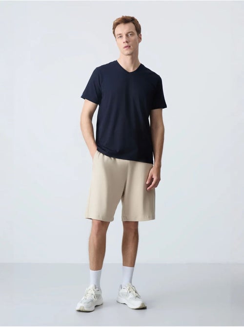Short de survêtement homme en mélange de coton tommy - Kiabi Short de survêtement homme en mélange de coton tommy - Kiabi