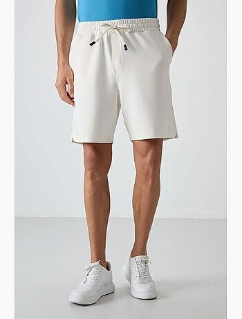 Short de survêtement homme en mélange de coton tommy