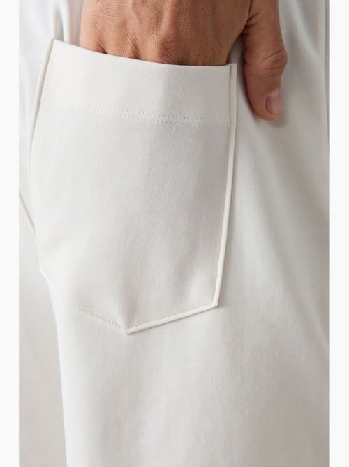 Short de survêtement homme en mélange de coton tommy - Kiabi Short de survêtement homme en mélange de coton tommy - Kiabi