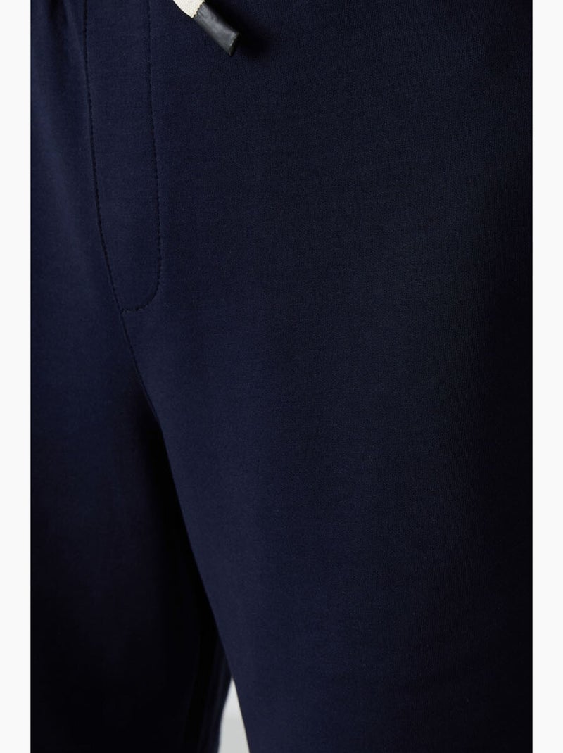 Short de survêtement homme en mélange de coton tommy Bleu marine - Kiabi