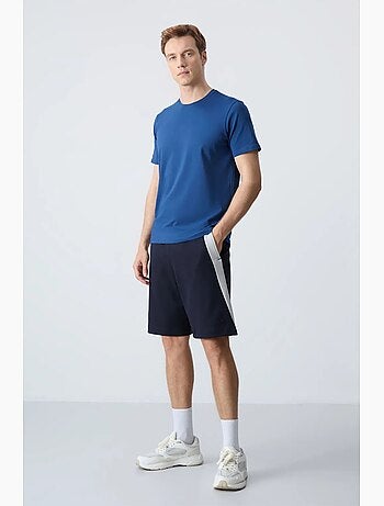 Short de survêtement homme en mélange de coton tommy
