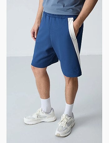 Short de survêtement homme en mélange de coton tommy