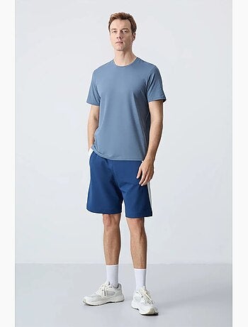 Short de survêtement homme en mélange de coton tommy