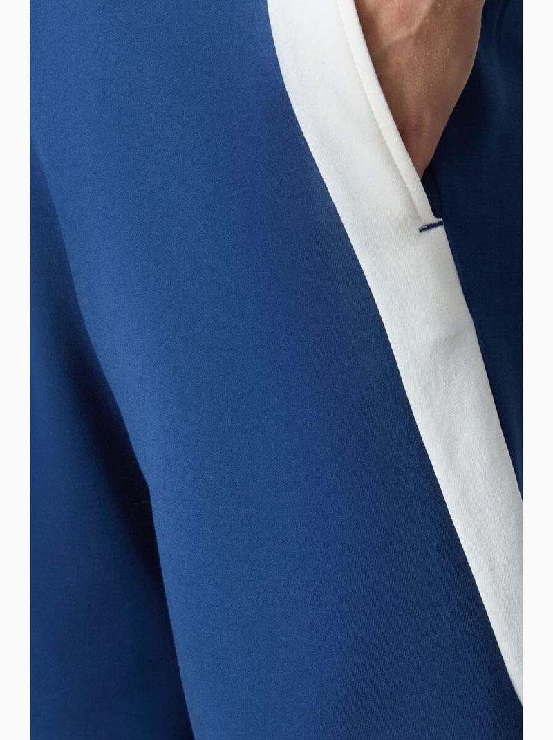 Short de survêtement homme en mélange de coton tommy Bleu roi - Kiabi
