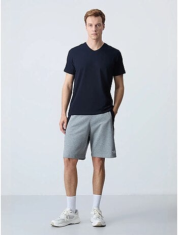 Short de survêtement homme en mélange de coton tommy