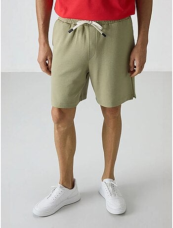 Short de survêtement homme en mélange de coton tommy