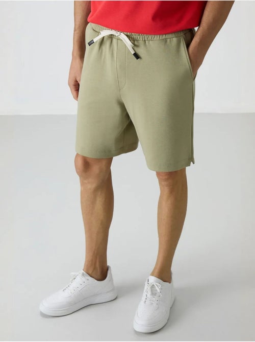 Short de survêtement homme en mélange de coton tommy - Kiabi Short de survêtement homme en mélange de coton tommy - Kiabi