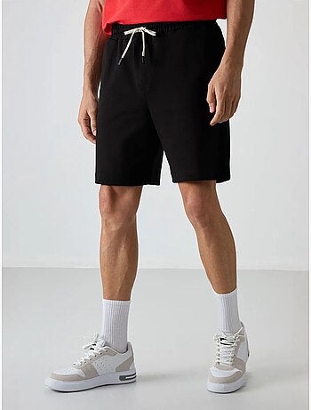 Short de survêtement homme en mélange de coton tommy