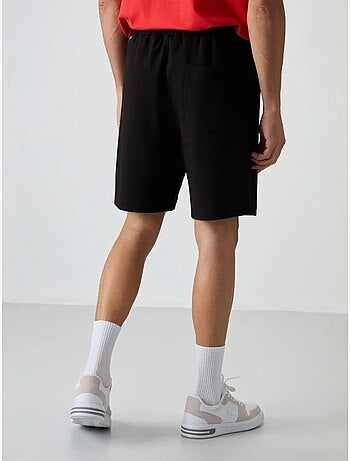 Short de survêtement homme en mélange de coton tommy