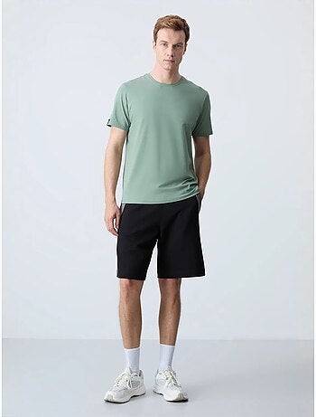 Short de survêtement homme en mélange de coton tommy