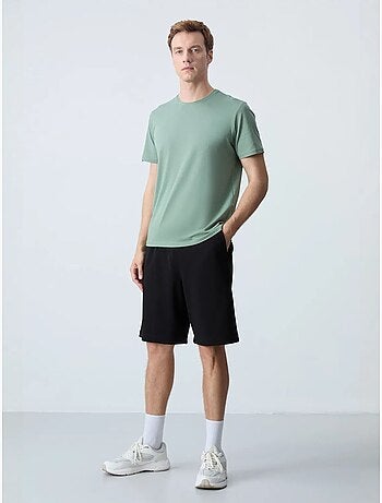 Short de survêtement homme en mélange de coton tommy