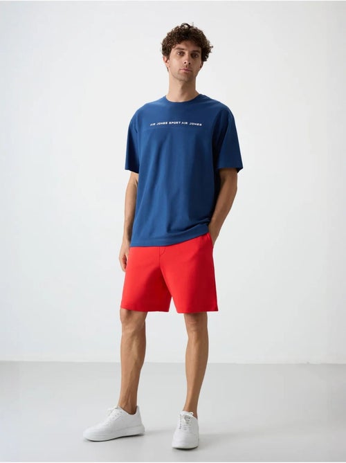 Short de survêtement homme en mélange de coton tommy - Kiabi Short de survêtement homme en mélange de coton tommy - Kiabi