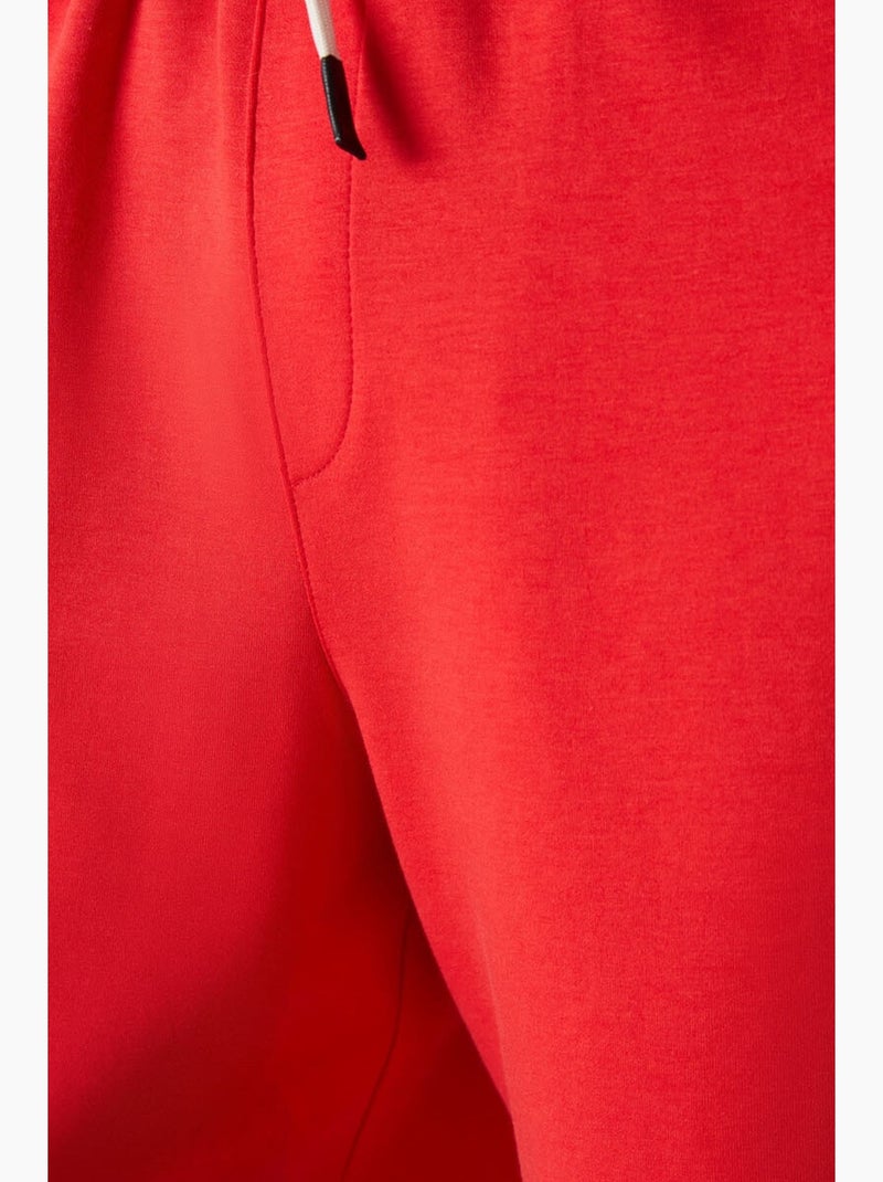 Short de survêtement homme en mélange de coton tommy Rouge - Kiabi