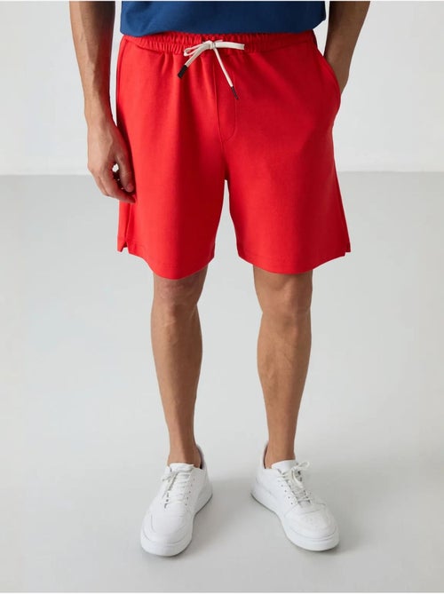 Short de survêtement homme en mélange de coton tommy - Kiabi Short de survêtement homme en mélange de coton tommy - Kiabi