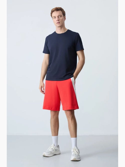 Short de survêtement homme en mélange de coton tommy - Kiabi Short de survêtement homme en mélange de coton tommy - Kiabi