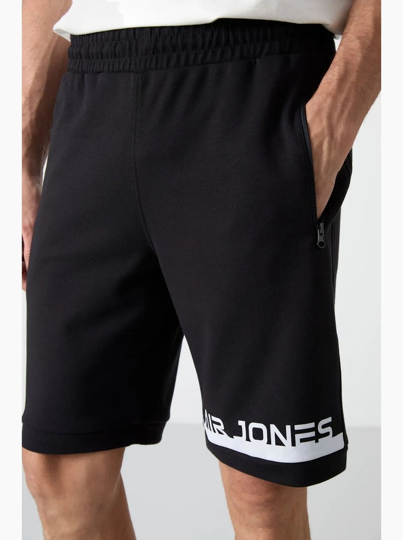 Short de survêtement homme en molleton tommy Bleu lagon - Kiabi