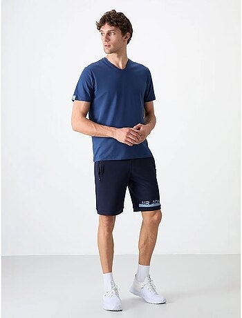 Short de survêtement homme en molleton tommy