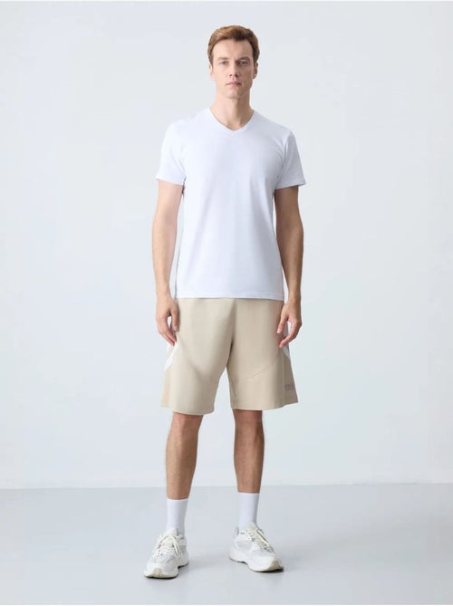 Short de survêtement homme en molton tommy - Kiabi