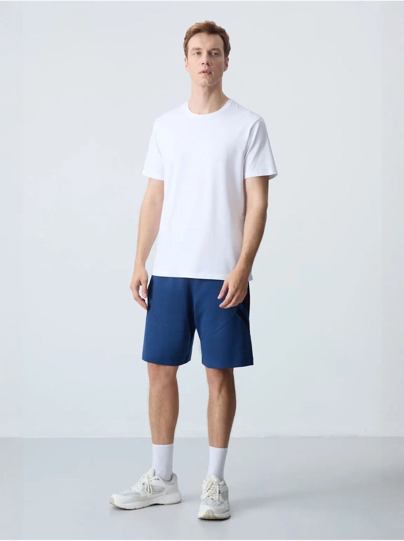 Short de survêtement homme en molton tommy Bleu foncé - Kiabi