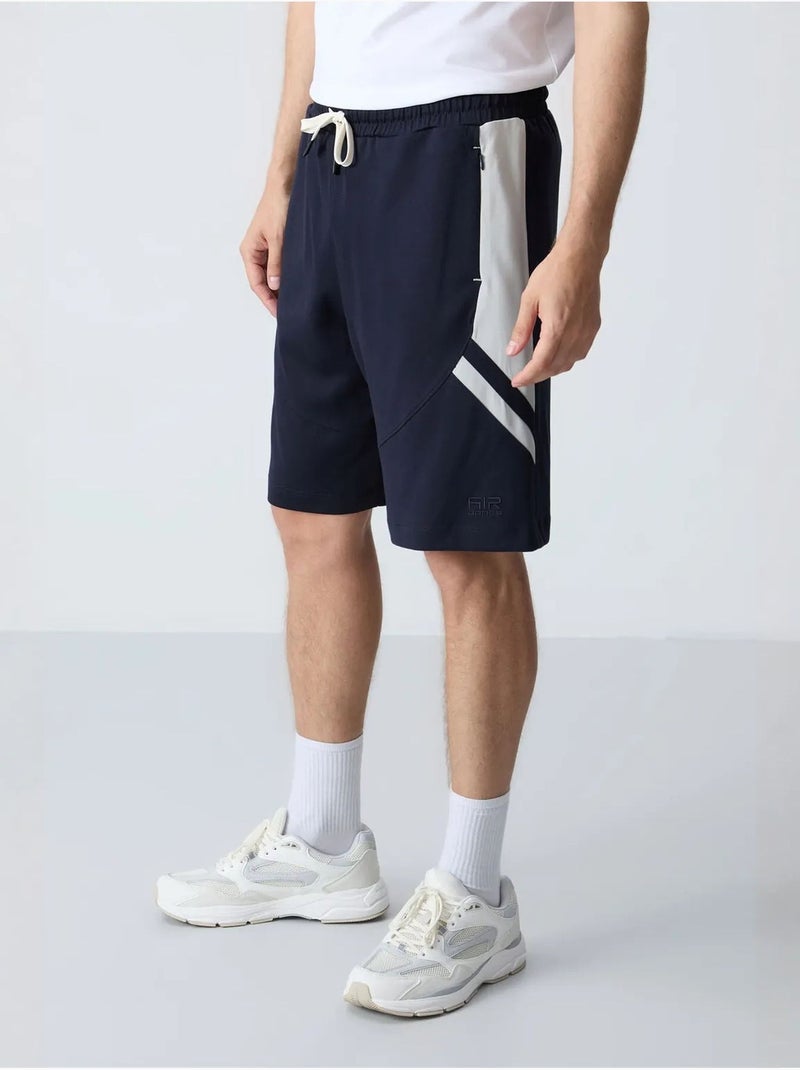 Short de survêtement homme en molton tommy Bleu marine - Kiabi