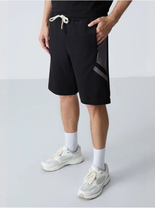 Short de survêtement homme en molton tommy - Kiabi Short de survêtement homme en molton tommy - Kiabi