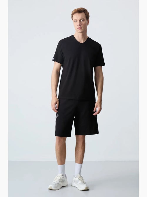 Short de survêtement homme en molton tommy - Kiabi Short de survêtement homme en molton tommy - Kiabi