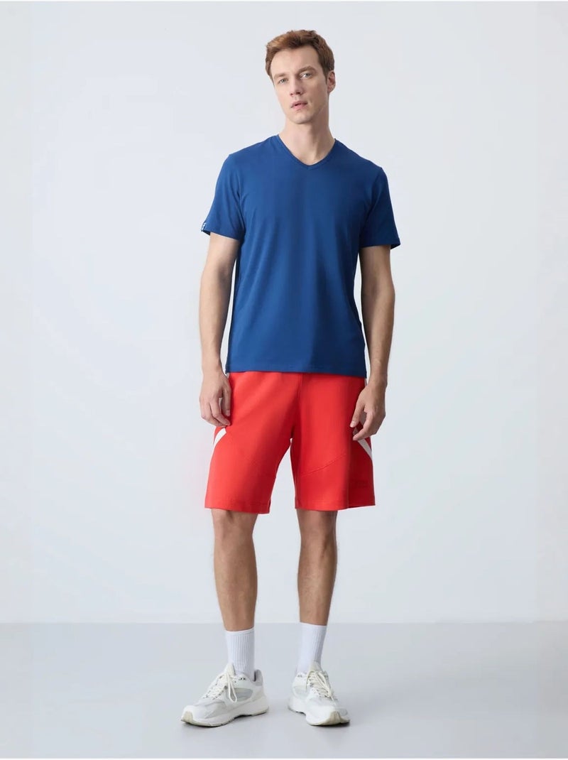 Short de survêtement homme en molton tommy Rouge - Kiabi