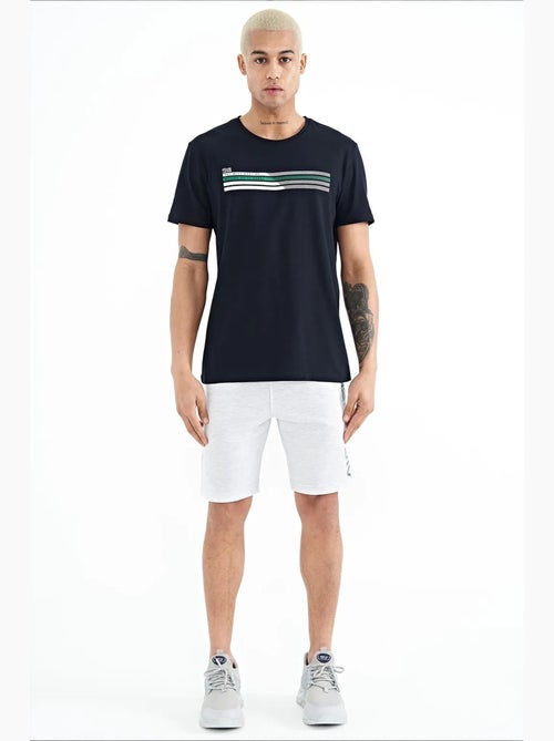 Short de survêtement homme imprimé tommy - Kiabi Short de survêtement homme imprimé tommy - Kiabi