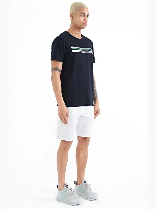 Short de survêtement homme imprimé tommy - Kiabi Short de survêtement homme imprimé tommy - Kiabi