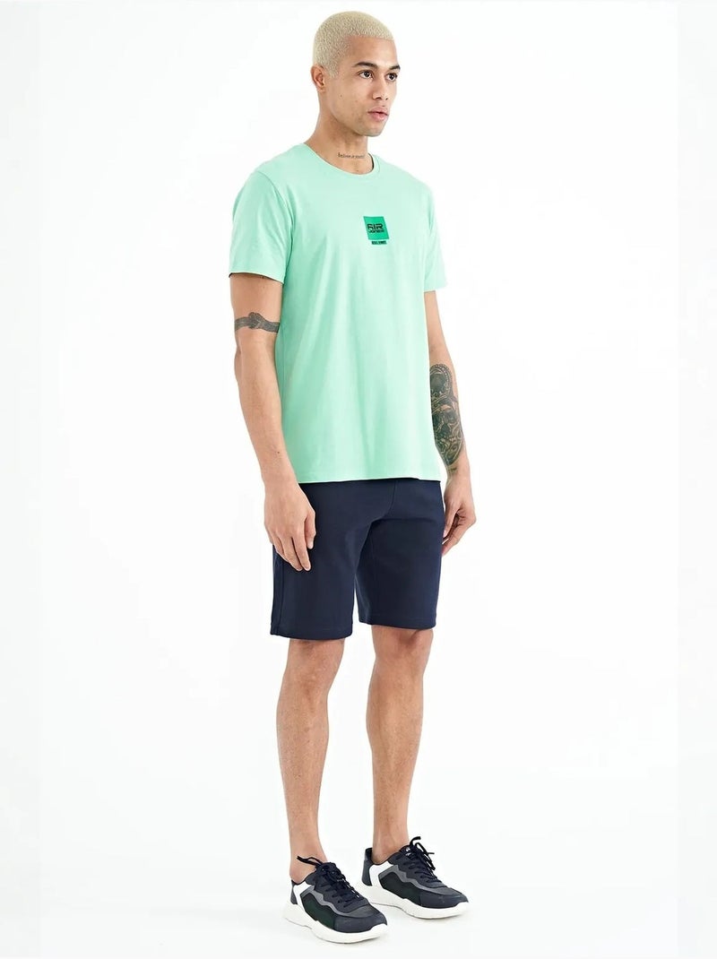 Short de survêtement homme imprimé tommy Bleu lagon - Kiabi