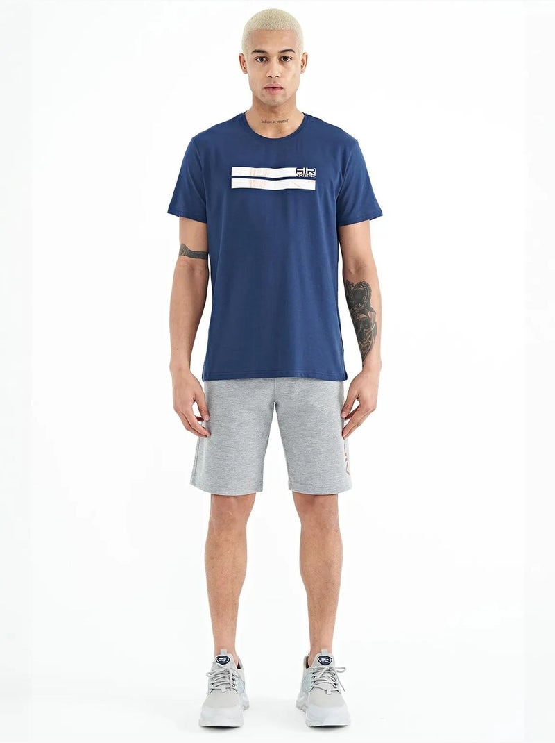 Short de survêtement homme imprimé tommy Gris clair - Kiabi