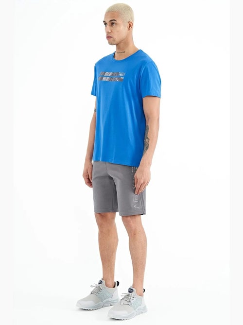 Short de survêtement homme imprimé tommy - Kiabi Short de survêtement homme imprimé tommy - Kiabi