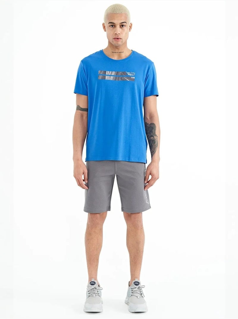 Short de survêtement homme imprimé tommy Gris Noir - Kiabi