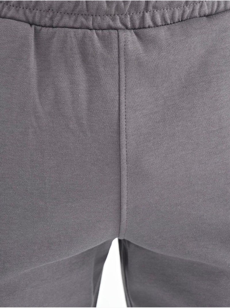 Short de survêtement homme imprimé tommy Gris Noir - Kiabi