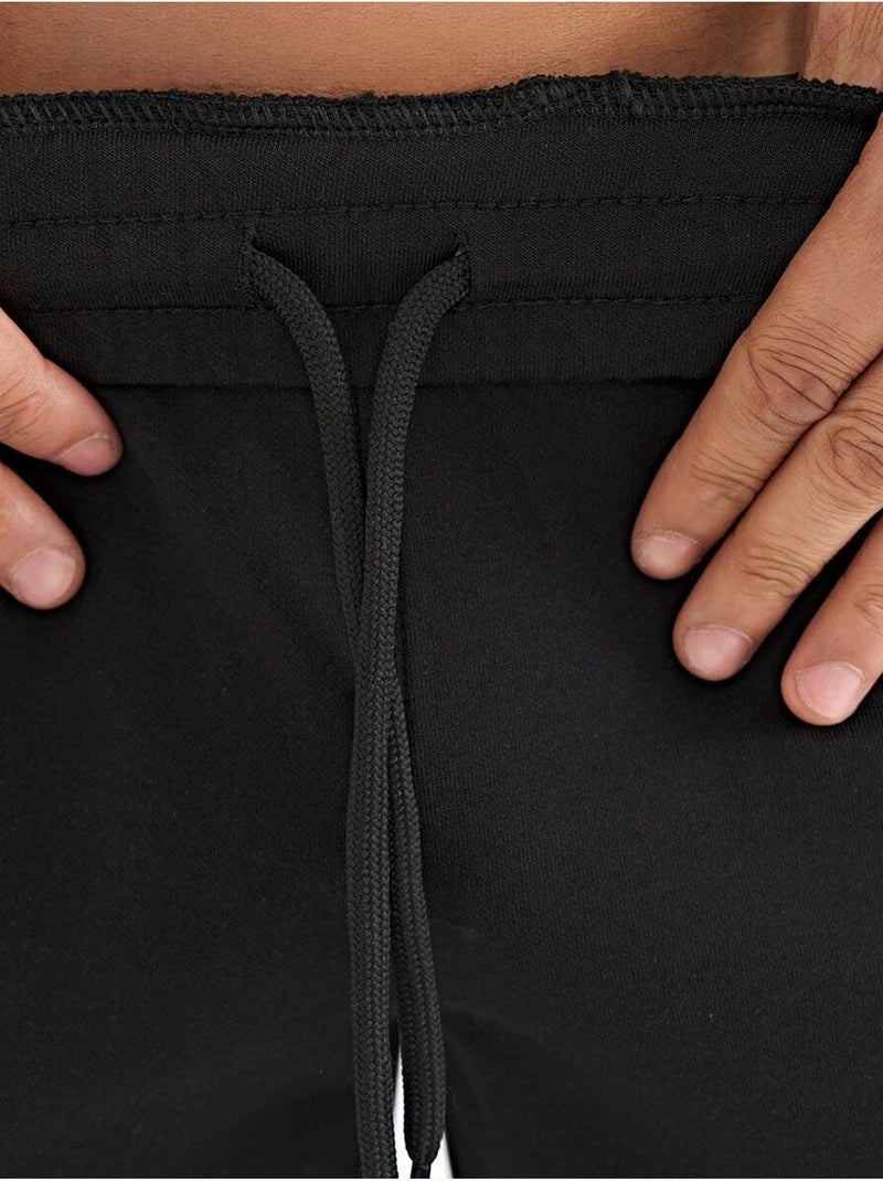 Short de survêtement homme imprimé tommy Noir - Kiabi