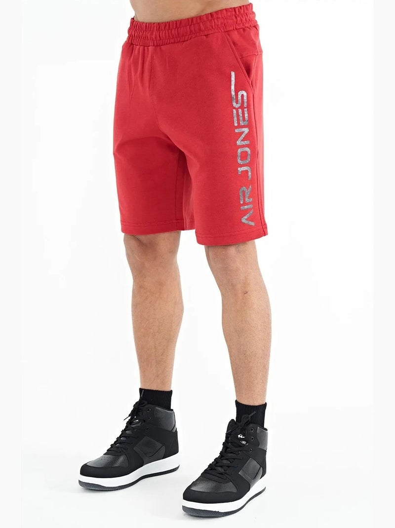 Short de survêtement homme imprimé tommy Rouge - Kiabi