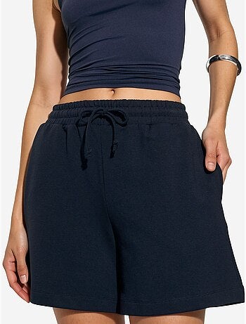 Short de survêtement taille mi-haute à cordon busem