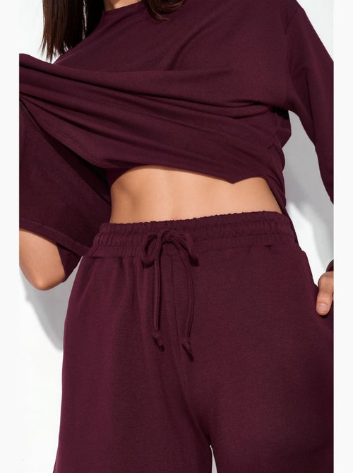 Short de survêtement taille mi-haute à cordon busem - Kiabi Short de survêtement taille mi-haute à cordon busem - Kiabi