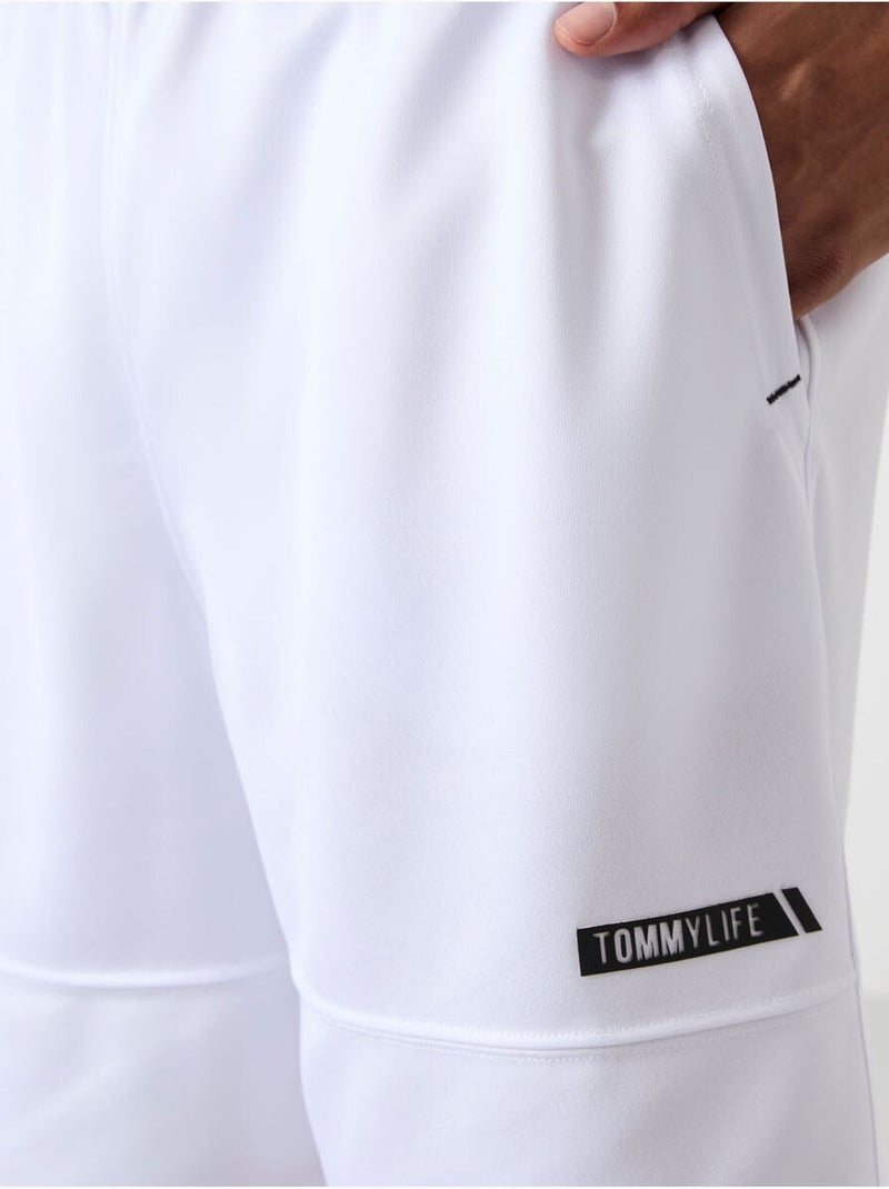 Short de survêtement uni homme tommy Blanc - Kiabi
