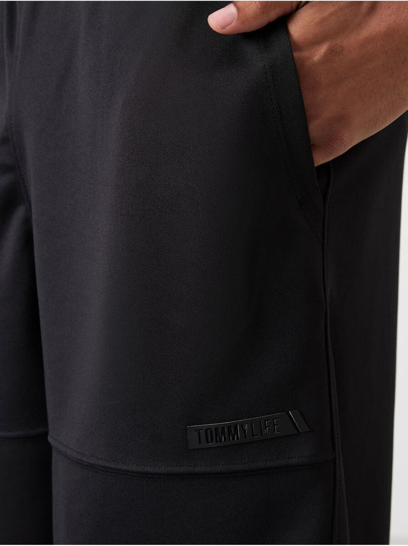 Short de survêtement uni homme tommy Noir - Kiabi