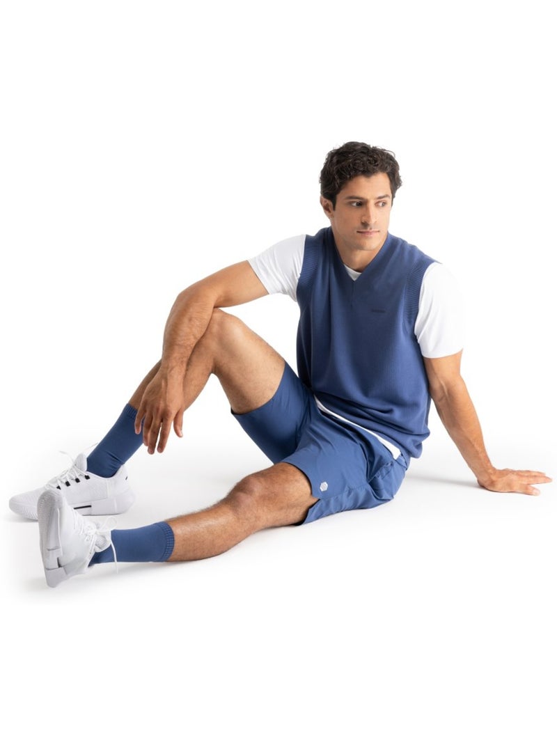 Short de tennis homme tennis homme velozix Bleu - Kiabi