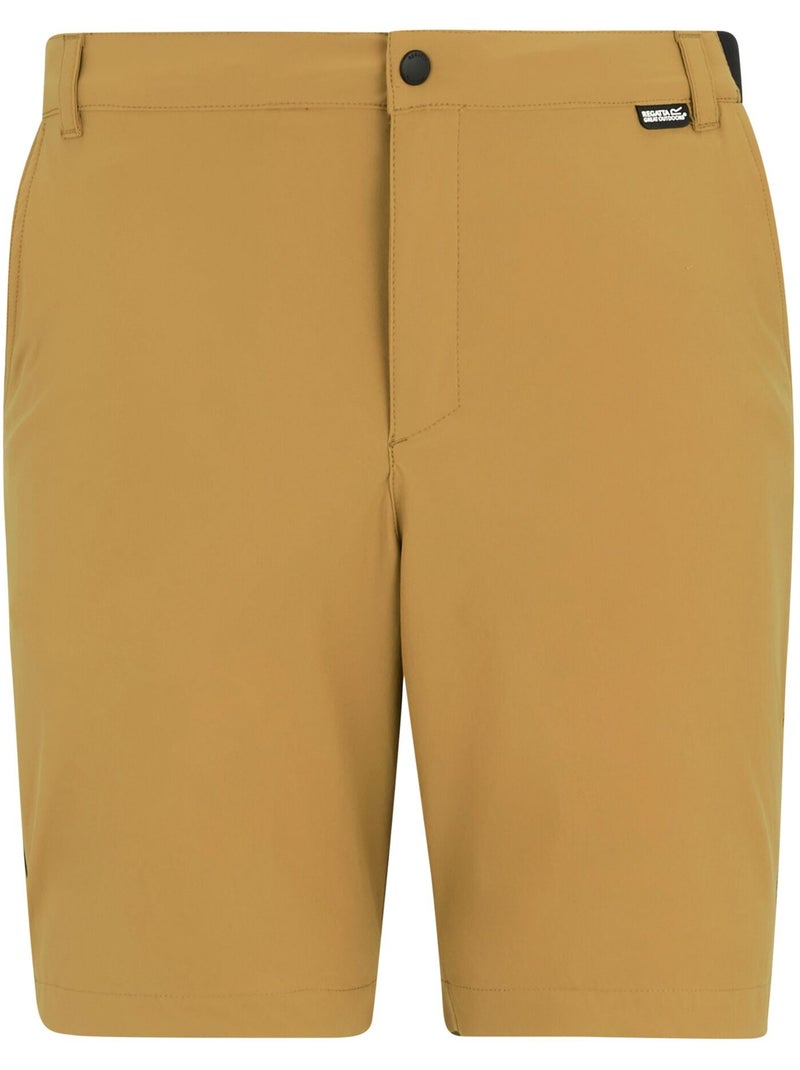 Short de voyage à taille semi-élastiquée - regatta professional Jaune foncé - Kiabi
