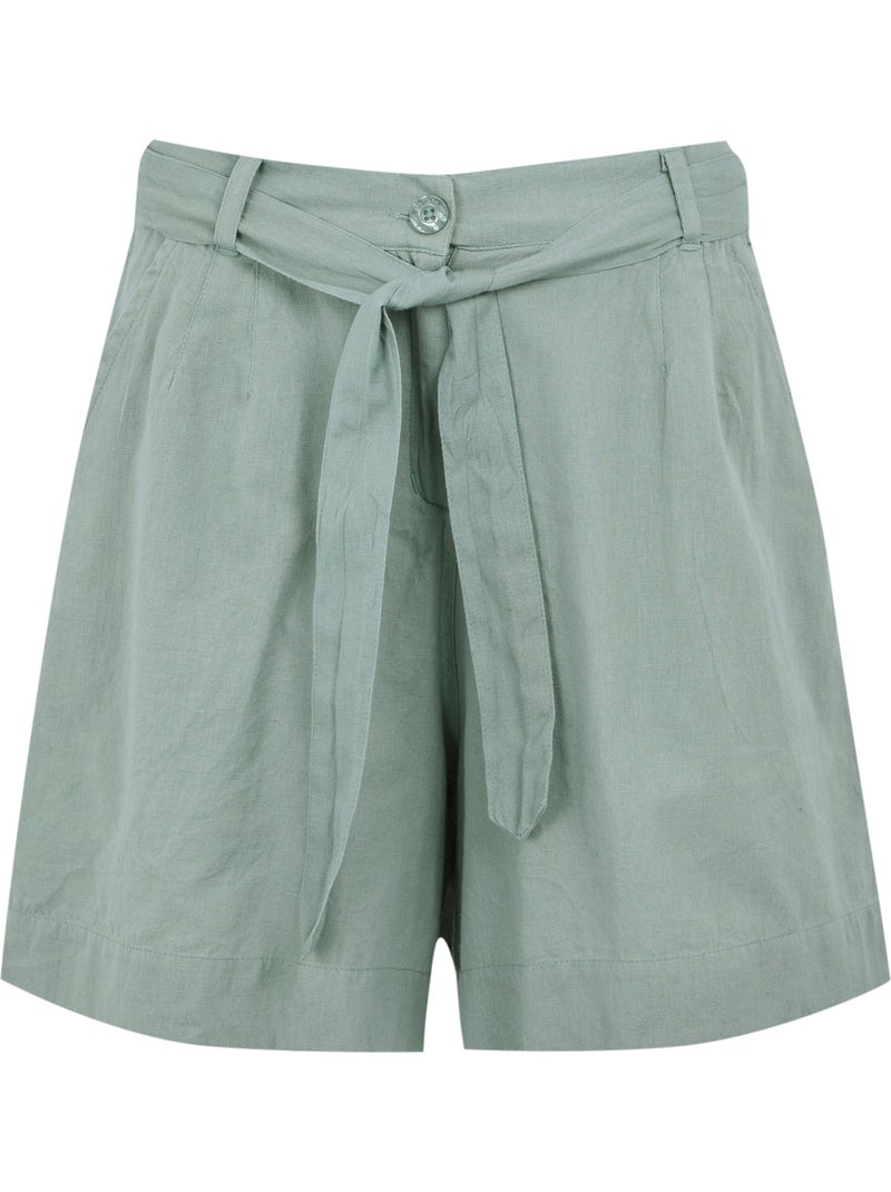 Short décontracté à nouer sabela - regatta Gris Vert - Kiabi