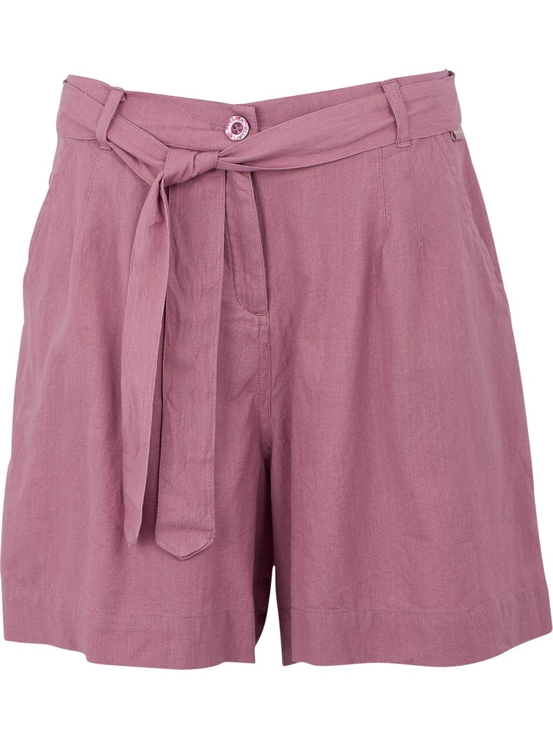 Short décontracté à nouer sabela - regatta Mauve lilas - Kiabi