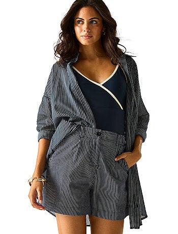 Short décontracté motif/style rayure verticale sabelle - regatta