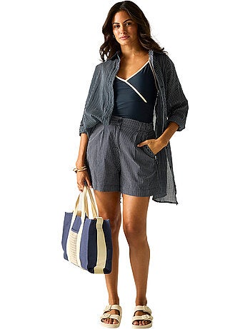 Short décontracté motif/style rayure verticale sabelle - regatta