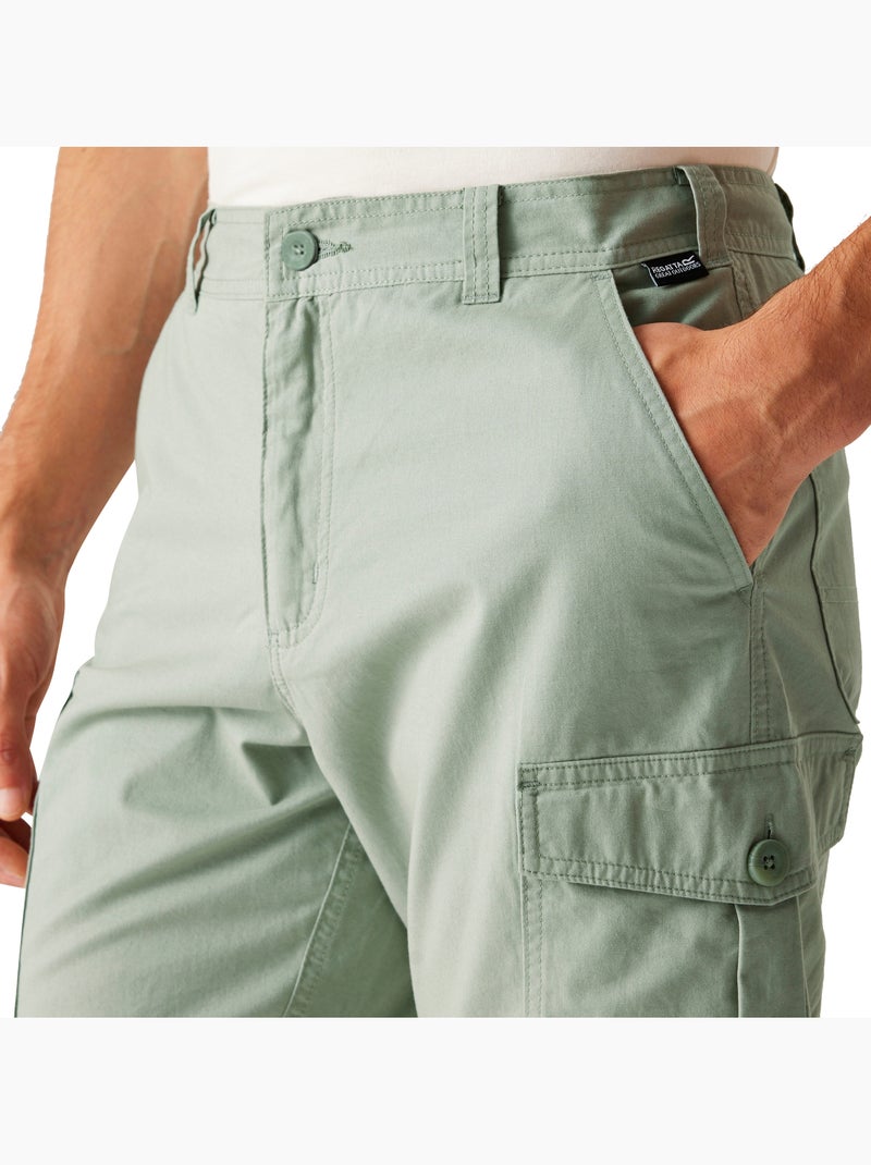 Short décontracté style rétro ruwan - regatta Bleu turquoise - Kiabi
