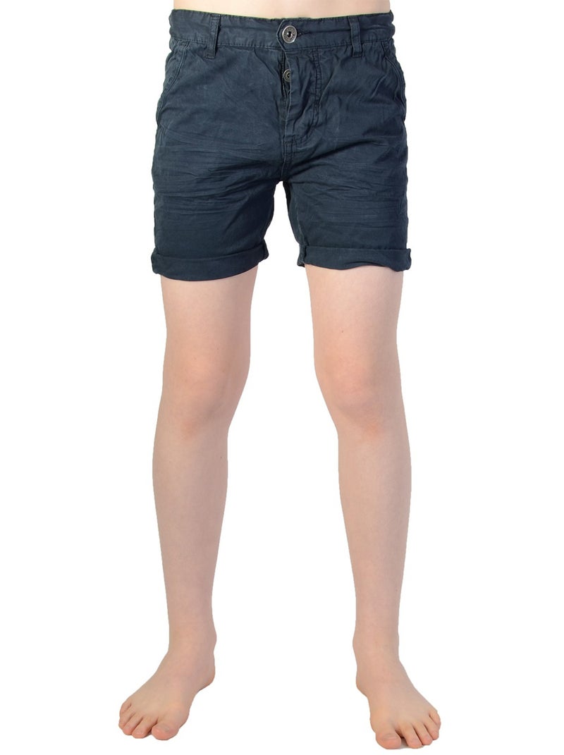 Short Deeluxe Enfant S16707k Zest Kid Navy Bleu - Kiabi