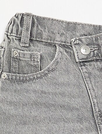 Short denim à enfiler