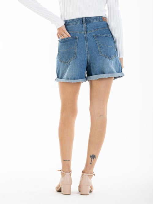 Short denim taille haute BARB 'Rica Lewis' - Kiabi